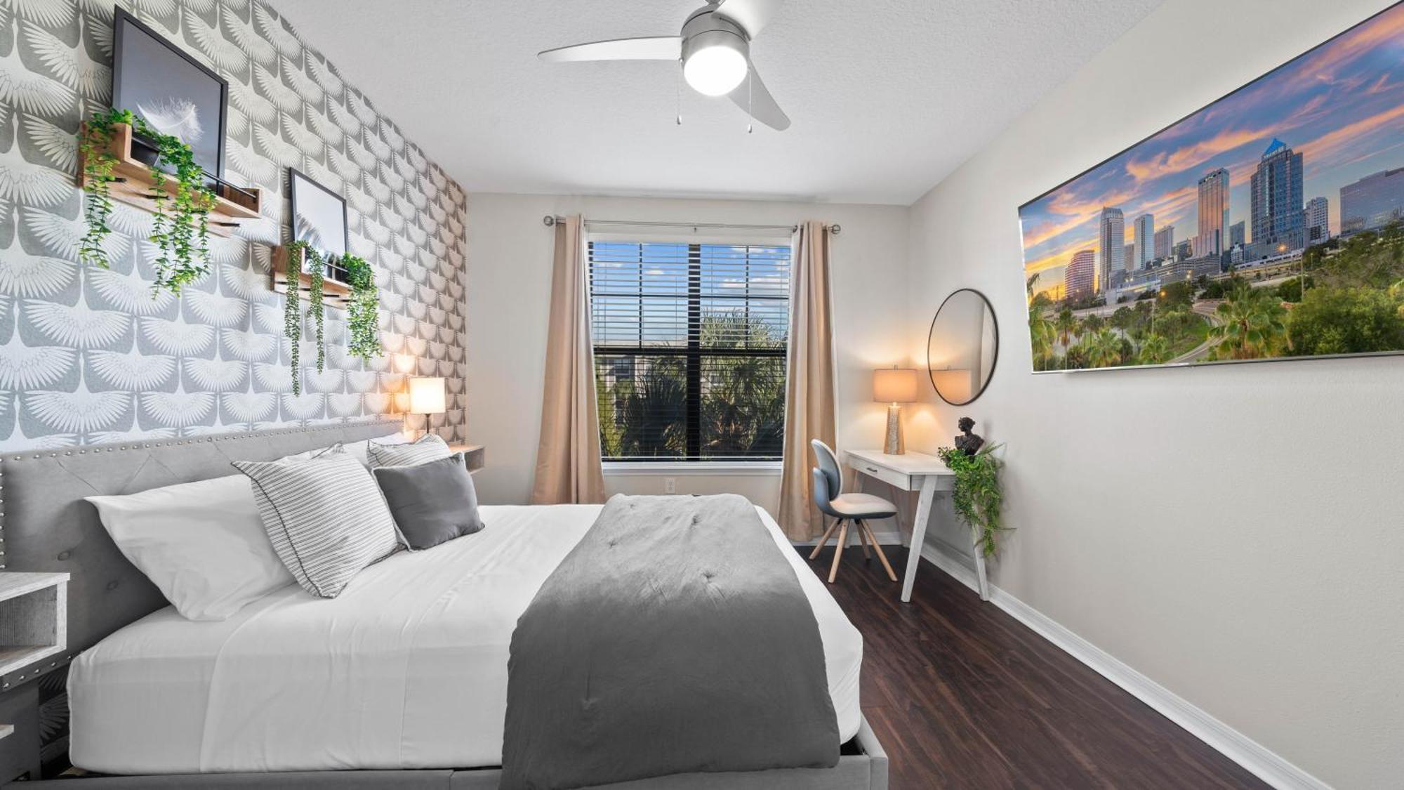 坦帕Cozy 2Br2Ba Gem-Near Airport公寓 外观 照片